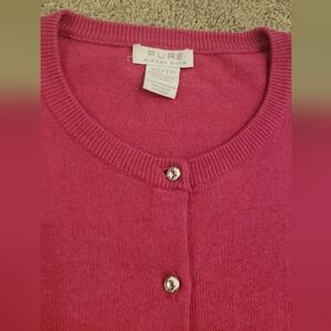 Cashmere Mix Cardigan by Alfred Sung